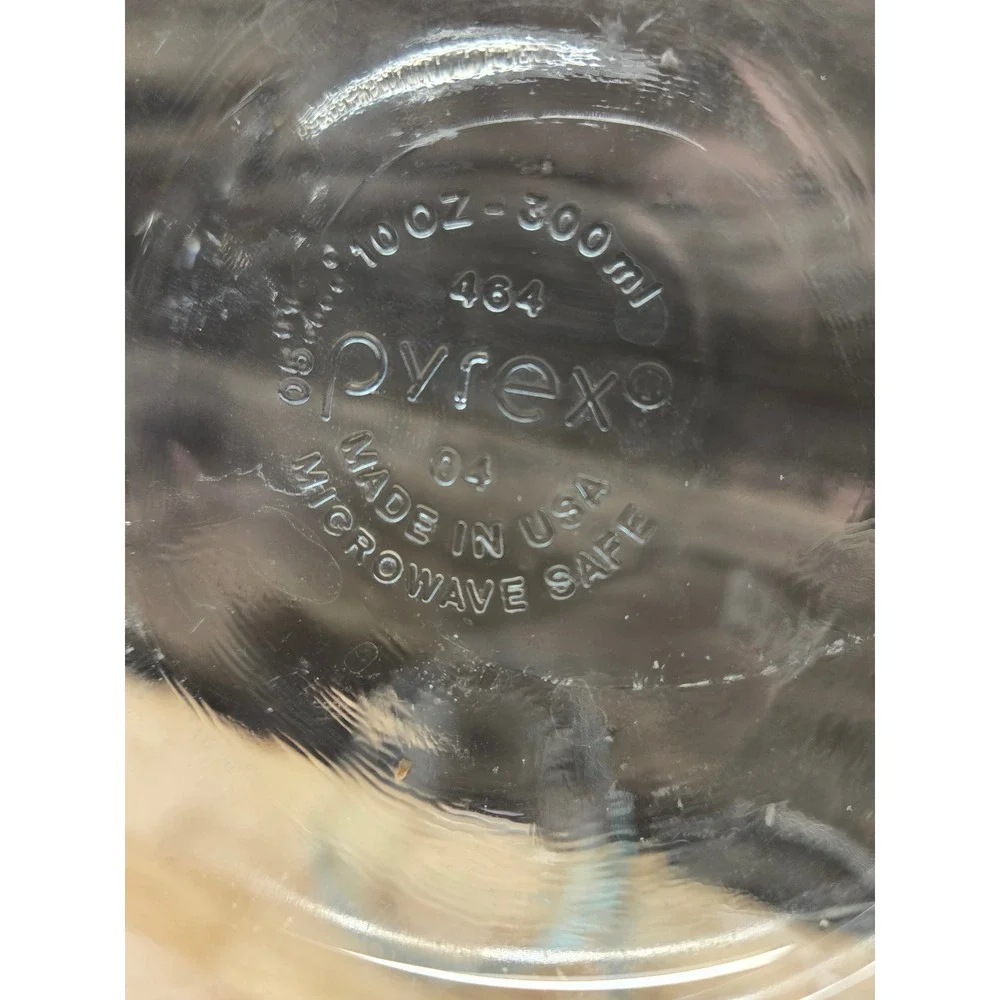 Pyrex clear glass